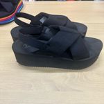 Rocket Dog  Women's Hanalei Grosgrain Cotton/Heeled Platform Sandal Size 11 EUC Photo 2