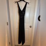 Women’s Jumpsuit, Black Sequin, Small,‎ Open Back Photo 2