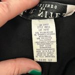 American Vintage Vintage Beaded Blouse Black Sheer Long Sleeve Deep V-Neck Shirt Scallop Date Photo 10