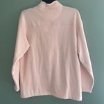 Jennifer Moore  Activewear petites womens size small pale pink pullover 1/4 zip Photo 2