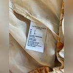 American Eagle Outfitters Cream and Orange Asymmetrical Skirt Photo 6