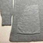 J.Crew 100% Merino Wool Tunic Sweater XS Gray Pockets NWOT Photo 2