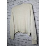 Sanctuary  Eyelash Cardigan Cream Fuzzy Super Soft XS Crop Boxy Photo 9