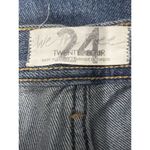Free People  WE THE FREE MAGGIE MID RISE STRAIGHT LEG CROPPED JEANS  SZ‎ 24 Photo 6