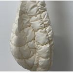 Ariana Grande  Cream Quilted Hobo Bag Photo 8