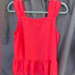 Loft Peplum Hot Pink Tank Top - Size Small Photo 0