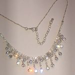 Elegant Silver Tone Classic Formal Wedding Crystal Rhinestone Necklace Photo 1