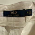 Polo by Ralph Lauren Women's White Cotton Trouser Pants Size 4 Photo 14