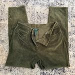 Vintage green Corduroy high Waisted Pants Photo 3