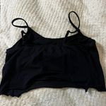 Spanx Steve MD Black Cut Off Spaghetti Tank Photo 0