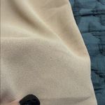 Andree by Unit  women’s size small hi low tan v-neck blouse with bell sleeves Photo 5