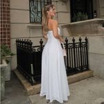 NEW Favorite Daughter The Favorite Linen Dress White Size 10 Photo 2