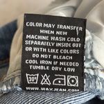 Wax Jean Blue Distressed Ankle Cropped Jeans Plus Size 22 Photo 8