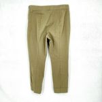 Everlane  Pants Women Size 8 High Waisted Straight Leg Workwear Tan Elastic Waist Photo 5