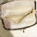 La Regale  Vintage Small Silver Beaded Sequin Shoulder Bag Evening Purse Photo 1