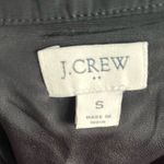 J.Crew Black and Red Ruffled Cap Sleeve floral Blouse size small Photo 8