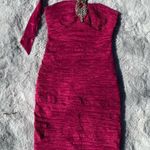 Duo Jr Red Halter Bodycon Dress size M Size M Photo 2