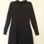 Toad & Co Horny Toad Black Fernview Long Sleeve Organic Cotton Knit Comfy Dress XS Photo 3