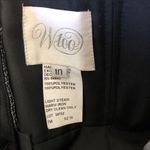 W•too Wtoo Classic Black Floral Lace V Neck Formal Dress Photo 5