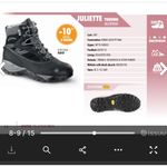 Trezeta Juliette thermo hiking and winter boots Black Size 6 Photo 4