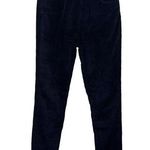 Anthropologie MIH JEANS Mimi Corduroy Cropped Slim Jeans Women’s Size 26 Dark Navy High Rise Photo 0