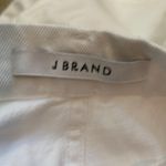 J Brand Joan High Waist Crop Wide Leg Trouser in White Size 30 Photo 5