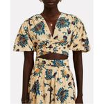 ALC Frank 💕A.L.C.💕 Rylan Printed Puff Sleeve Top & Lucie Floral Maxi Skirt  ~ Apricot 2 Photo 1