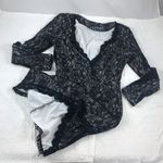 6/8 Blk Lace long sleeve mini dress Size M Photo 1