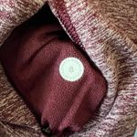 Lululemon  Half Zip Pullover Heathered Garnet Size 8 Photo 6