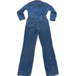 DL1961 Freja Jumpsuit Long Sleeve Blue Denim Tripoli Size Large Photo 5