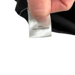 Current Air  Los Angeles‎ Black Ruffle Short Sleeve Blouse Size Small Photo 9