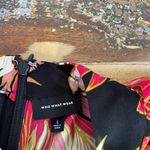 Who What Wear  Floral Print Dramatic Puff Long Sleeve Dress - Sz L 💚🎀 Photo 11