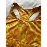 Nike  Yellow & Orange Sports Bra Woman’s Medium- See Description Photo 2