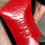 Christian Louboutin Vintage Iriza 70 Leather D'orsay Pointed Toe Pump Heel Black Photo 8