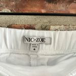 Nic+Zoe  White Wide Leg Crop Jeans, 4 Photo 2