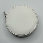 Michael Kors Nice White Leather Belt Bag Coin Purse Circle Pouch Only! No Belt! Photo 0