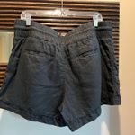 Athleta Black Cabo Linen 4” Shorts Women’s 16 Photo 4