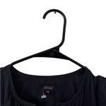 Quince 100% Organic Cotton Poplin Tiered Maxi Dress in Black Size XS Photo 3