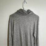 Pink Clover Cowl Neck Tunic Top Heather Gray XL Photo 9