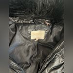 Laundry by Shelli Segal Black cinched winter jacket coat with hood by Laundry by Shelli Segal medium Photo 4