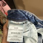 Silver distressed jeans Sam size 30/25 Blue Photo 10