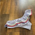 J.Crew  One-Shoulder Bikini Top with Rickrack Size Small Photo 2