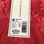 Adam Levine 🆕 Lightweight Coral Lace Blouse XS 🆕 Photo 3