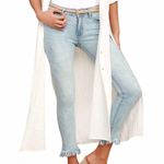 Evidnt light wash frayed jeans Photo 1