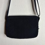 Vera Bradley Sold  Microfiber Little Hipster black Crossbody Purse Rfid Photo 2