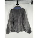 LL Bean Hi Pile Pullover Jacket Sweatshirt Fuzzy Sherpa Snap Up Womens XL Petite Gray Size undefined Photo 1