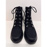 Style & Co Winter Boots Size 9.5 Black Lace Up Block Heel Memory Foam Comfort Photo 4