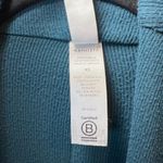 Athleta Canopy Wrap Cardigan Nirvana Ocean Teal Thumbholes Pockets Oversized XS Photo 4