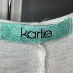 Karlie White Messy Hair Sweatpants Graphic Tank Top, Small Photo 4