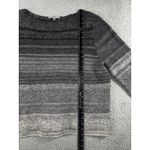 Classiques Entier Classiques‎ Entier Sweater Women XL 3/4 Sleeve Striped Merino Wool Blend Photo 1